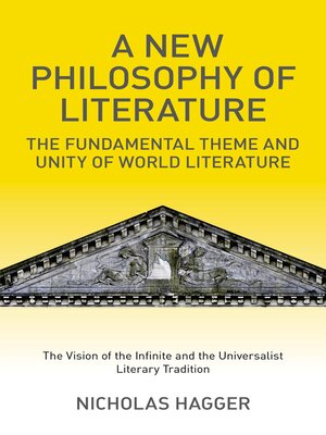 cover image of A New Philosophy of Literature